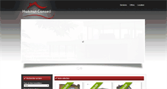 Desktop Screenshot of groupe-habitatconseil.fr